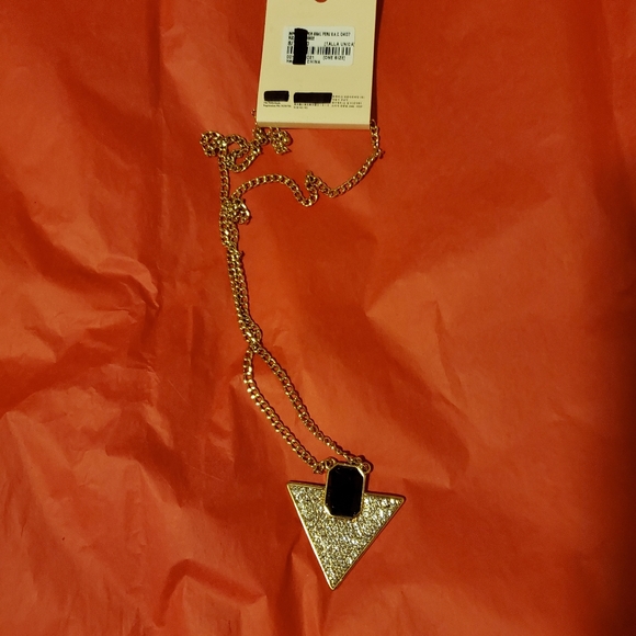 Forever 21 Jewelry Nwt Forever 2 Triangle Pendant Necklace Poshmark